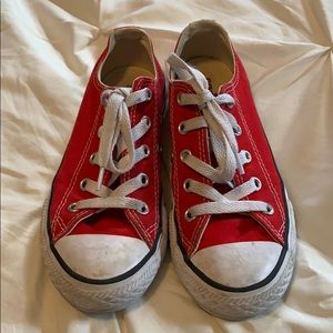 Red Converse All Stars